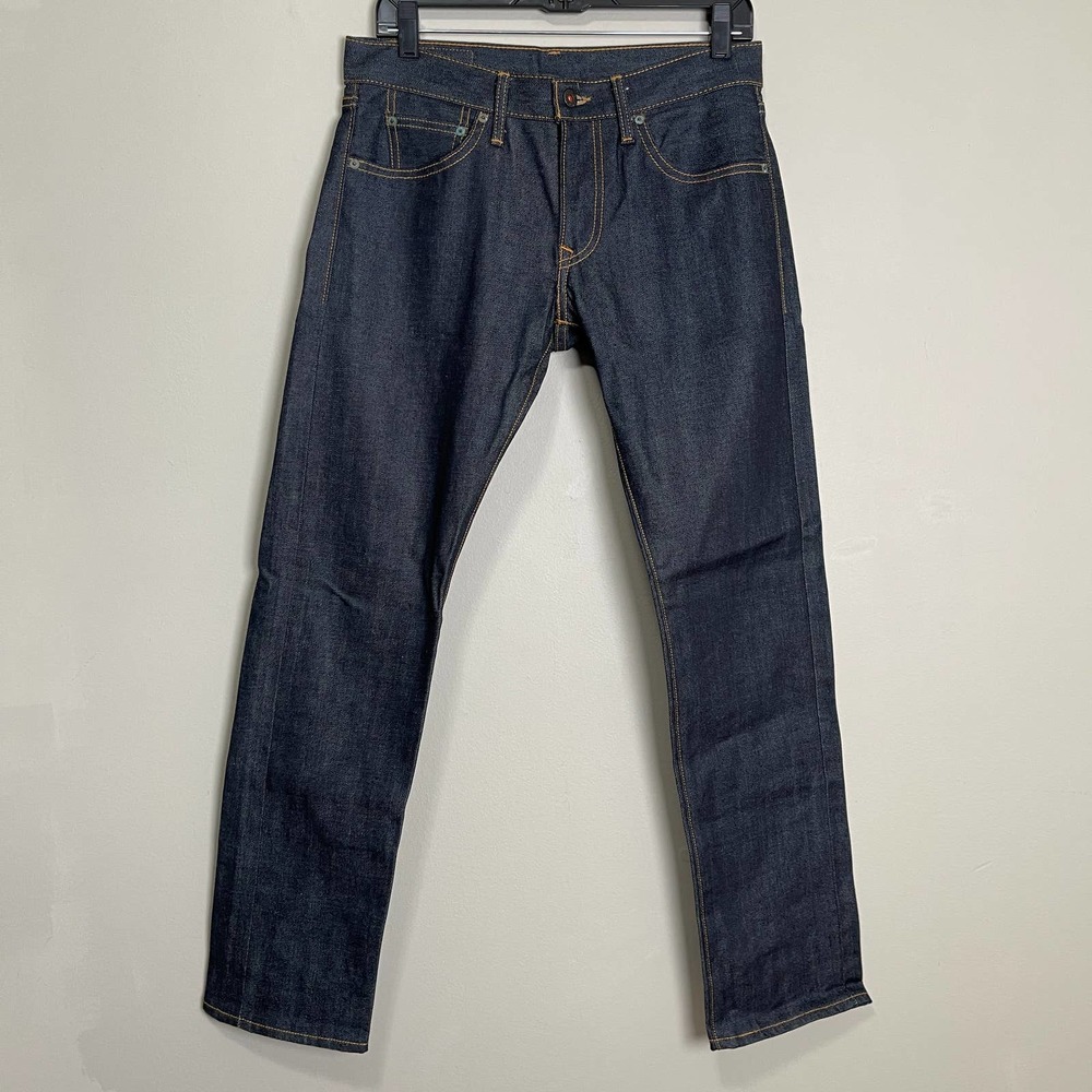 Levi's Matchstick skinny Blue selvedge denim jean men's sz 30x30